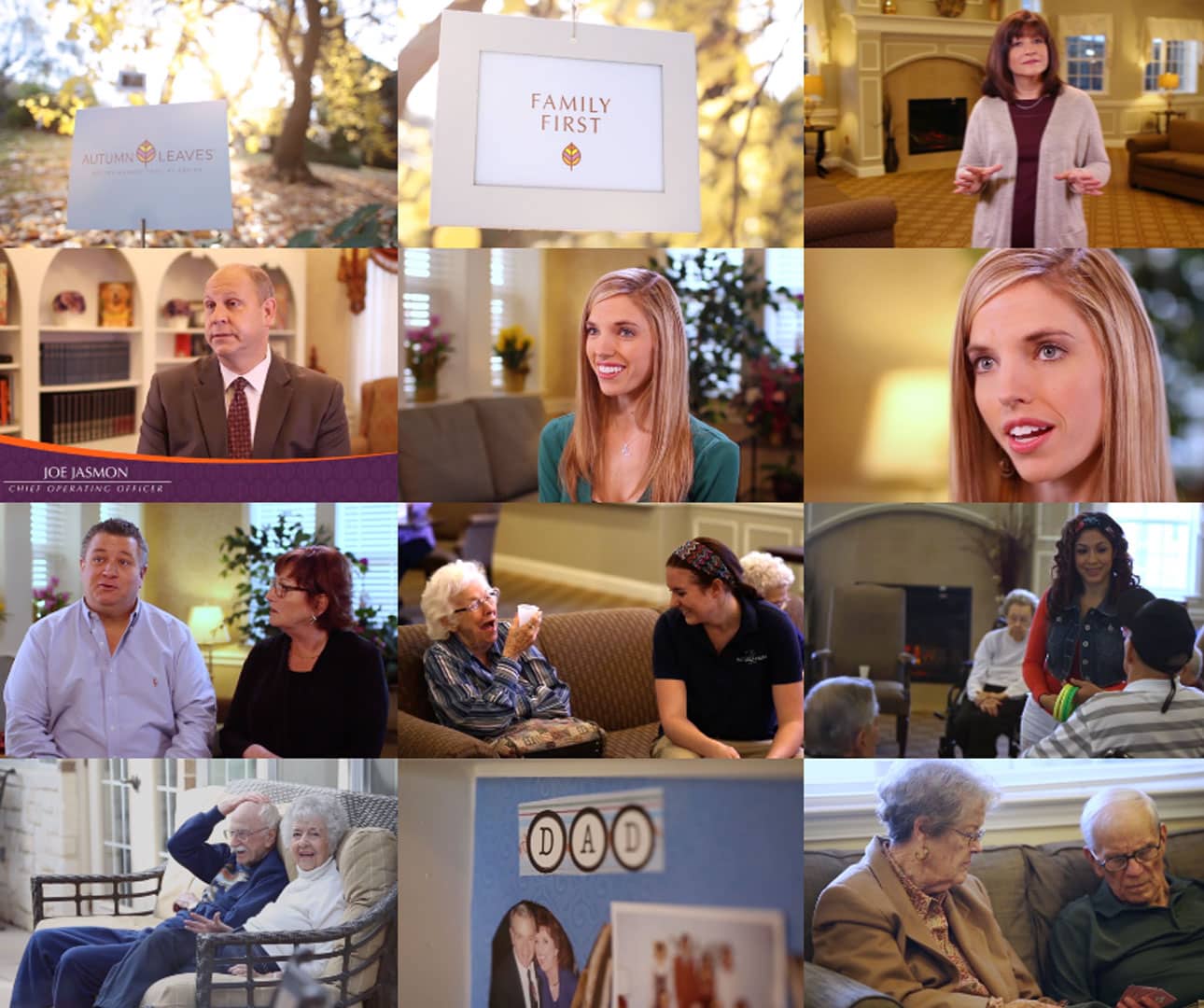 Autumn Leaves memory care community video production
