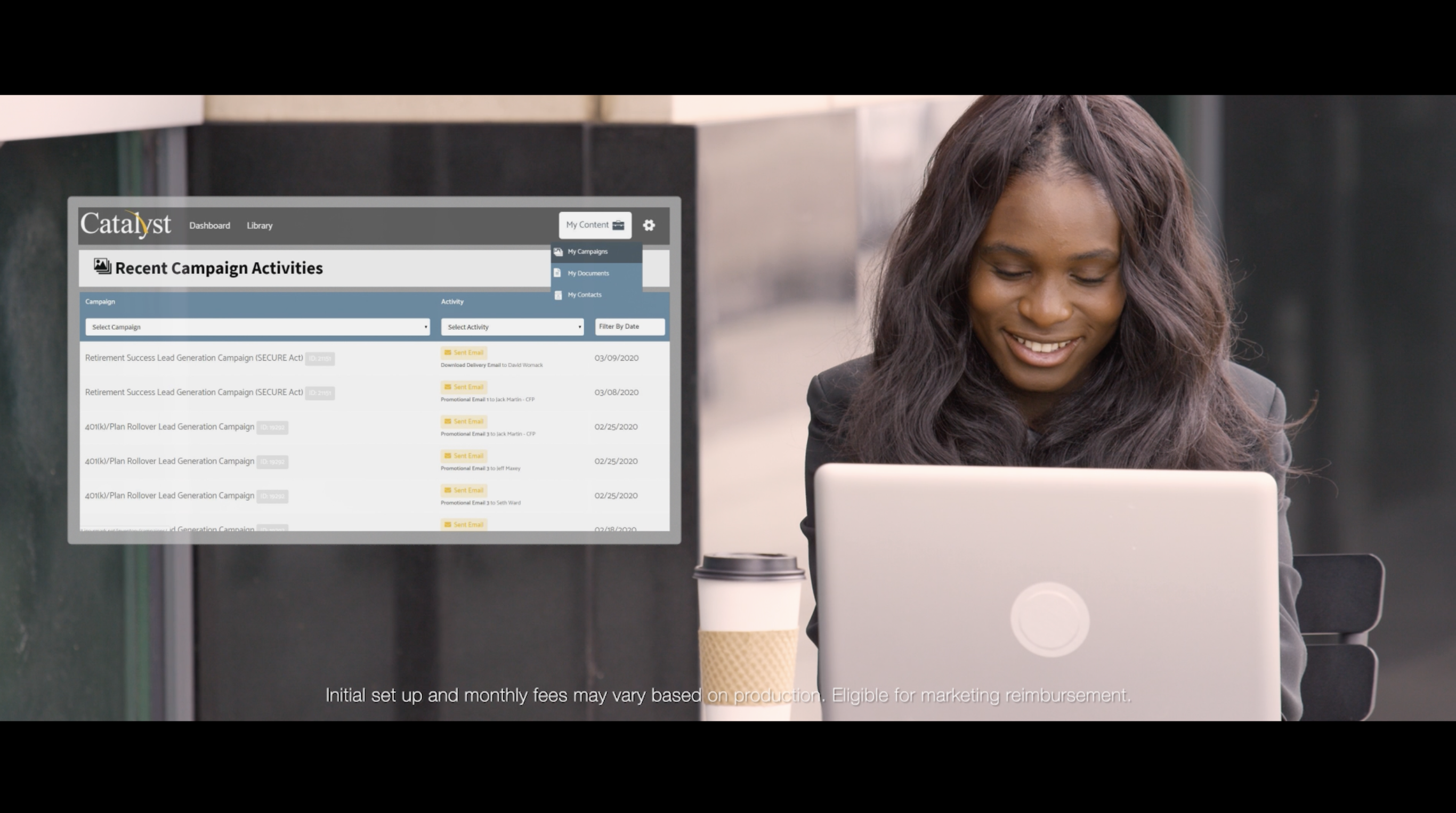 Insurmark Hubbard marketing automation campaign activities