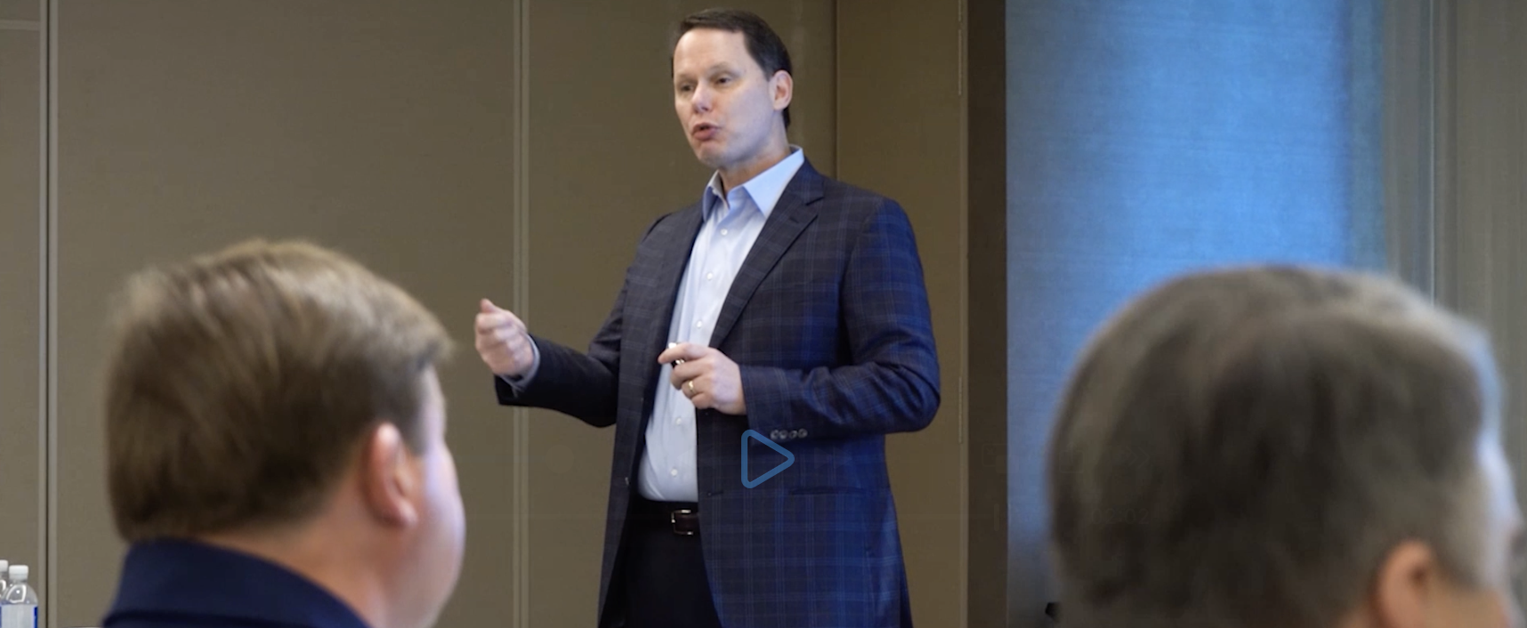 Insurmark leadership presenting to advisors