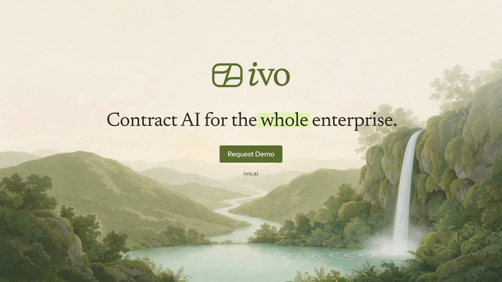 Ivo end card: Contract AI for the whole enterprise