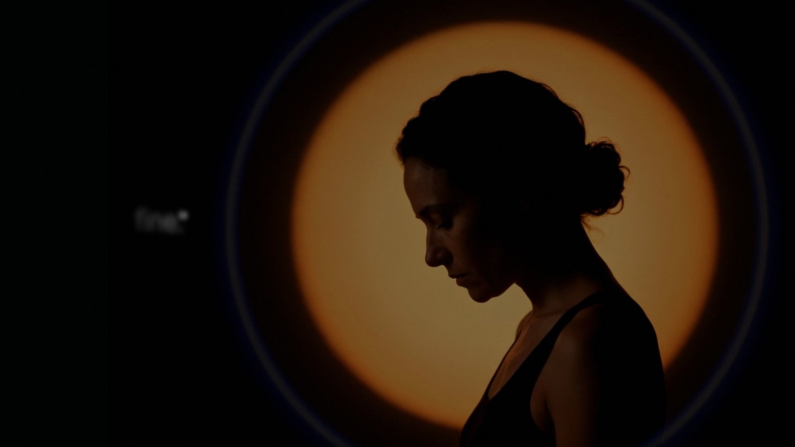Woman in silhouette against Superpower's warm halo, Superpower concept spot